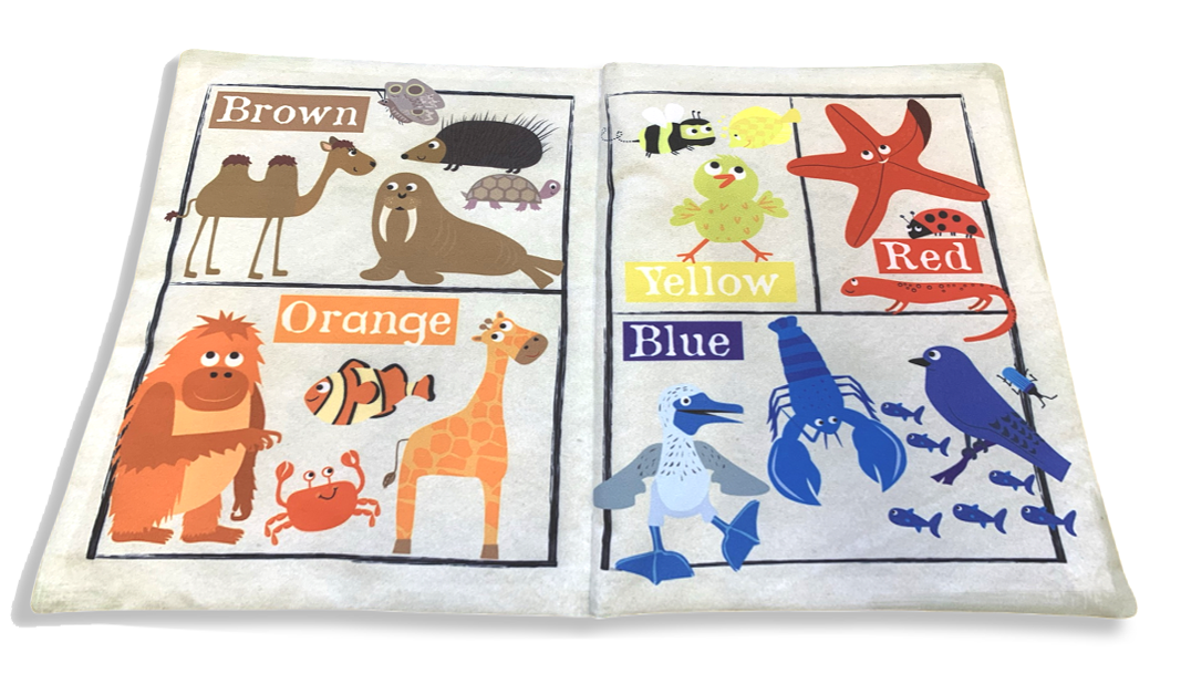 Nursery Times Crinkly Newspaper - Colourful Creatures
