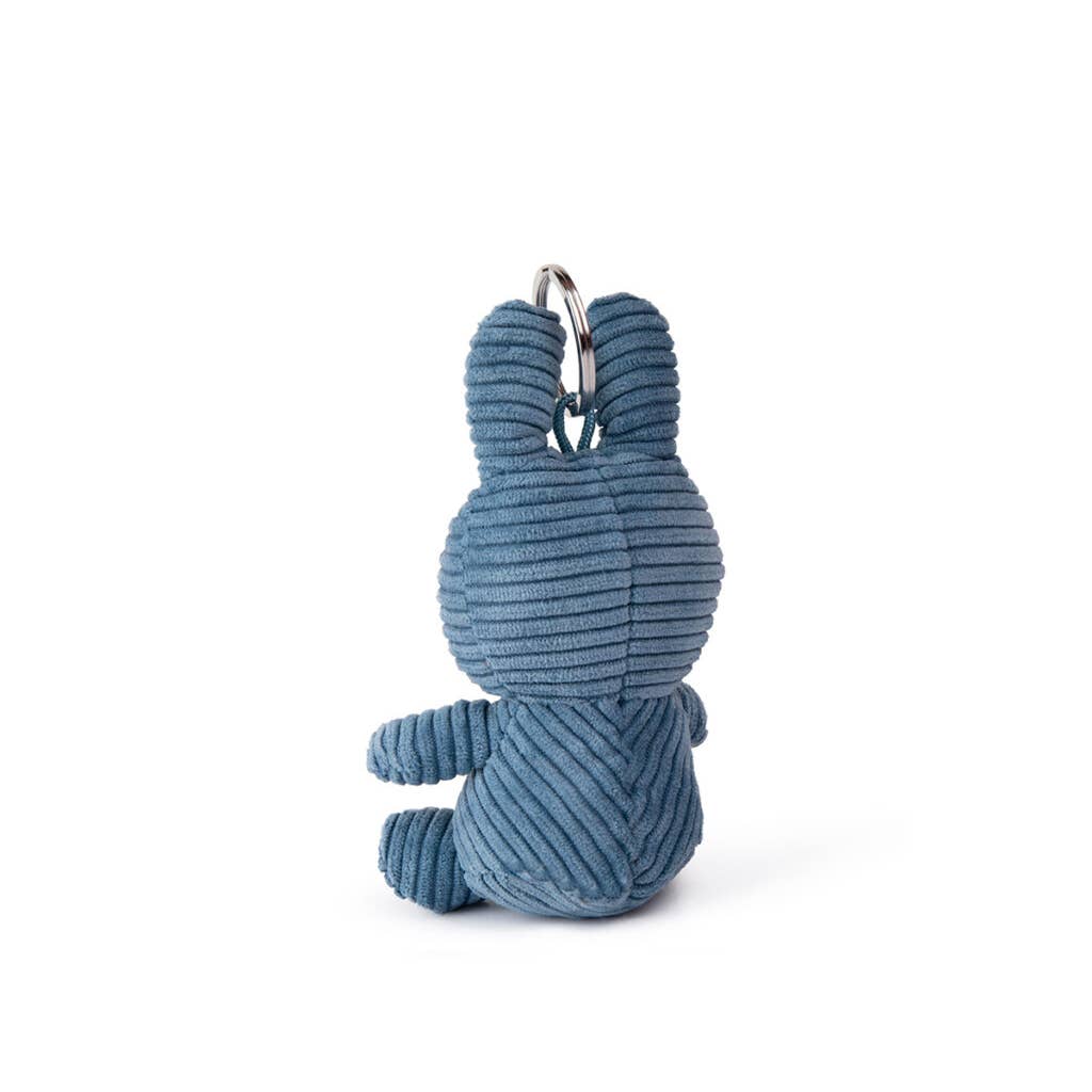 Miffy Keyring Corduroy ECO Aviator Blue 10cm