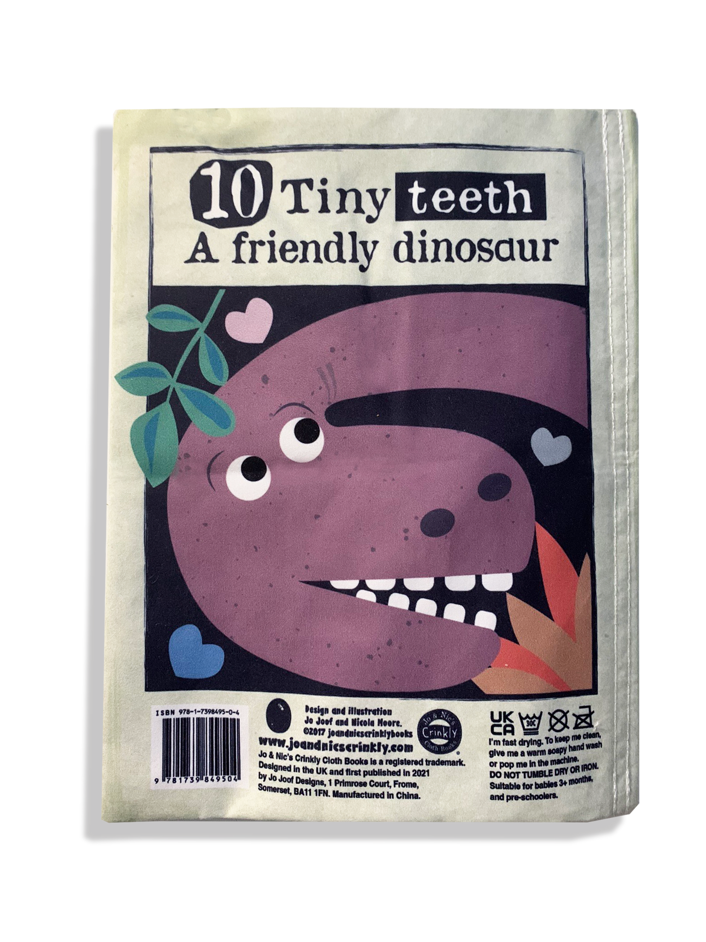 Nursery Times Crinkly Newspaper - Dinosaur Count