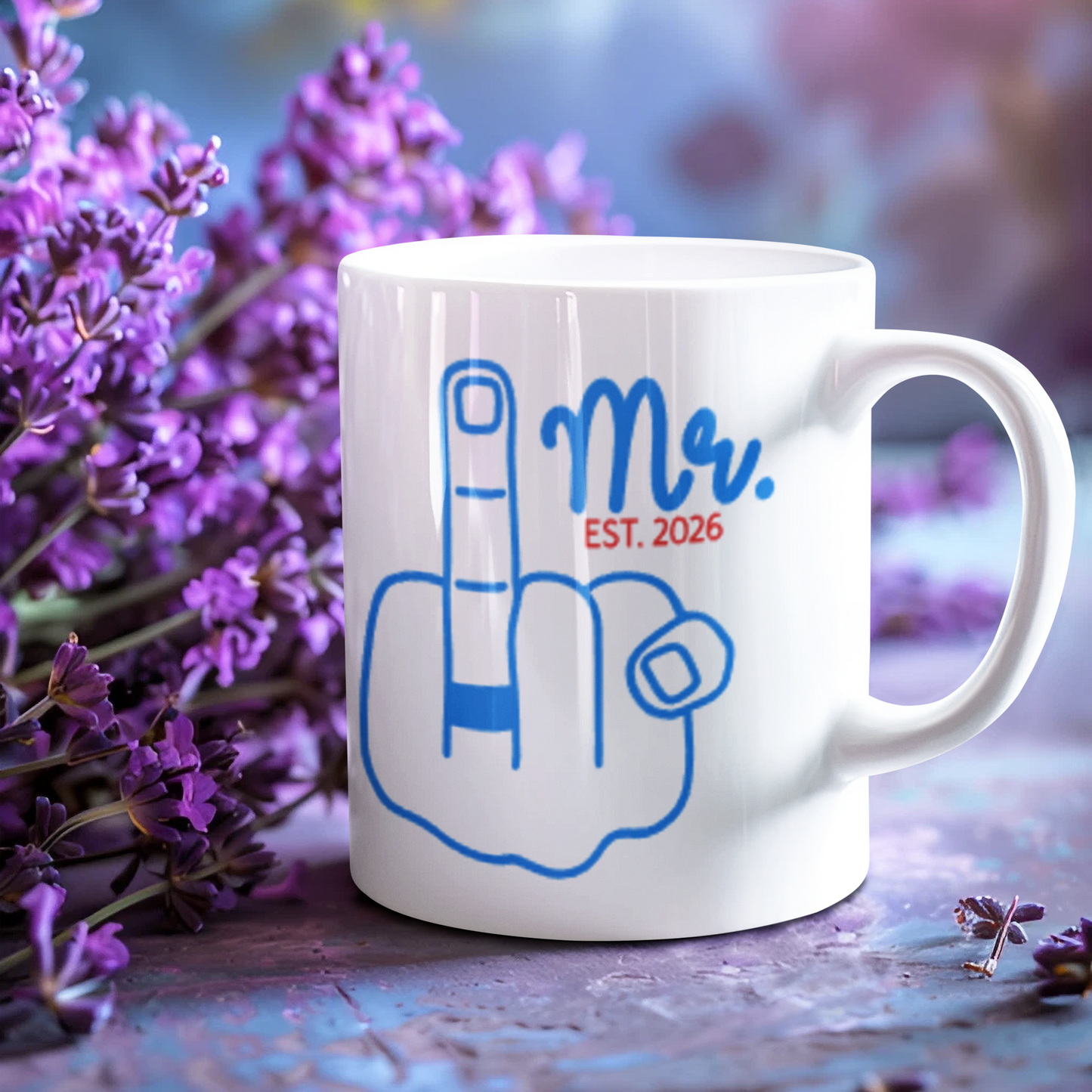 MR OR MRS MUG (YEAR IS CUSTOMISABLE)