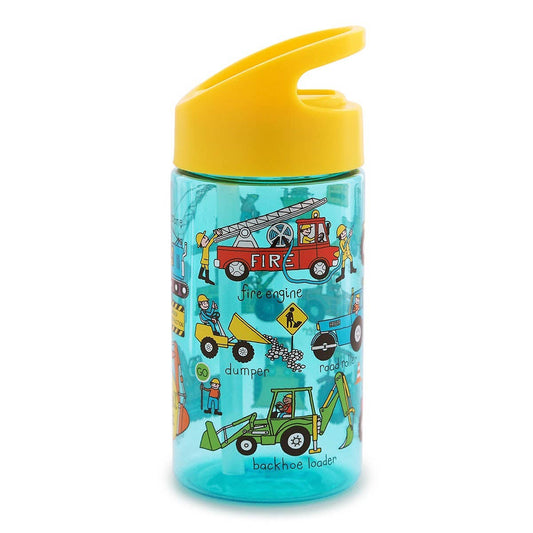 Trucks Kids Water Bottle
