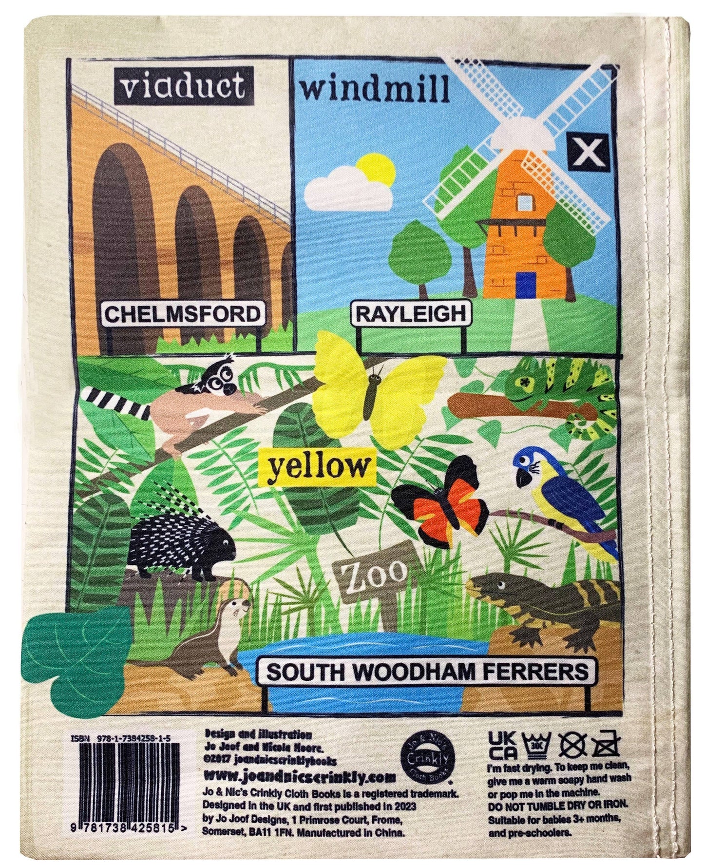 Nursery Times Crinkly Newspaper - A-Z Essex *NEW!*