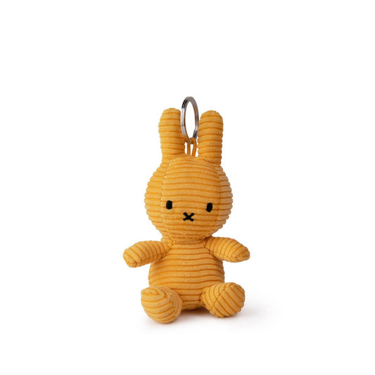 Miffy Keyring Corduroy ECO Yellow 10cm
