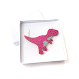 T-Rex Dinosaur Necklace, Dinosaur Gift, Prickle People