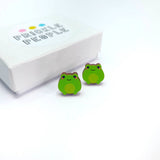 Frog Earrings, Frog Gift, Prickle People