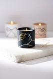 Impressions 163g Black Ceramic Candle - Better Together - Incense & Smoke 5.75oz