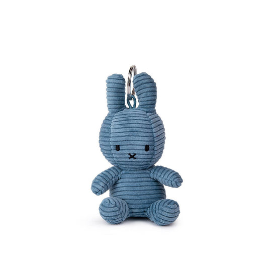 Miffy Keyring Corduroy ECO Aviator Blue 10cm