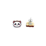 Panda Earrings, Panda Jewellery, Panda Gift, Prickle People