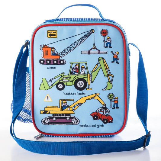 Kids Trucks Insulated Lunch Bag