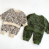 YRGM KIDS Leopard Print Lounge Suit