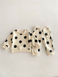 YRGM KIDS Dotty Lounge Suit