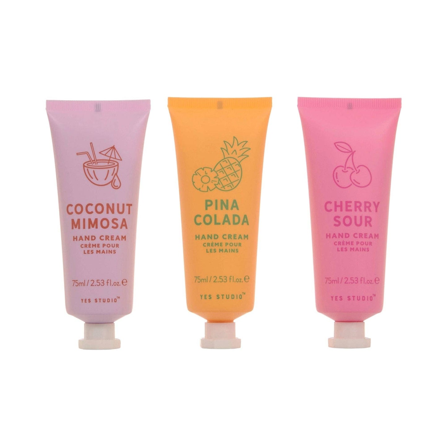 Fruity Cocktail Hand Cream Trio