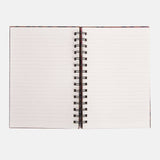 Tan Leopard A5 Spiral Notebook