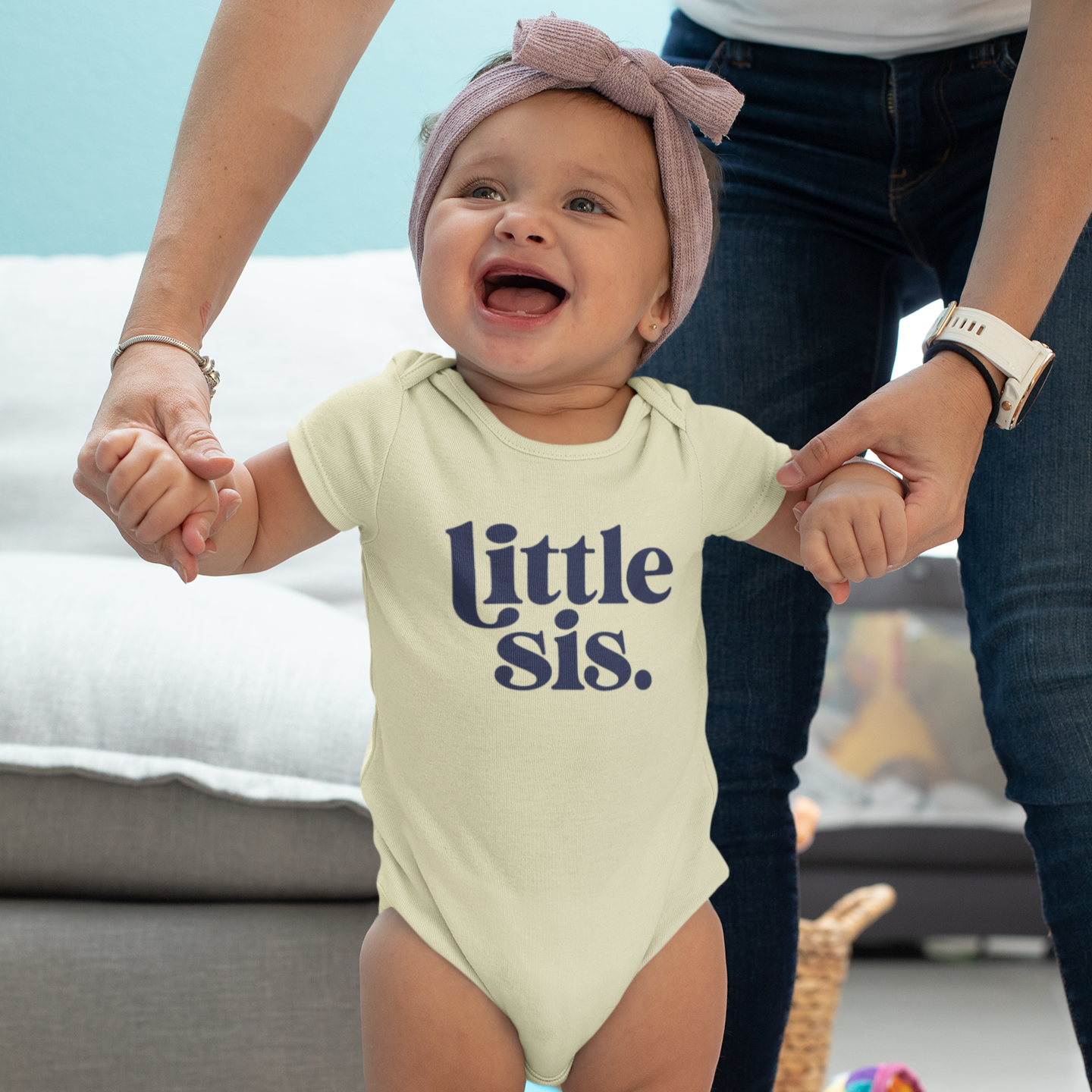 Little Sister Babygro or Tee (Little Sis)