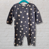 YRGM KIDS Polka Dot Cotton Long-Sleeved Onesie